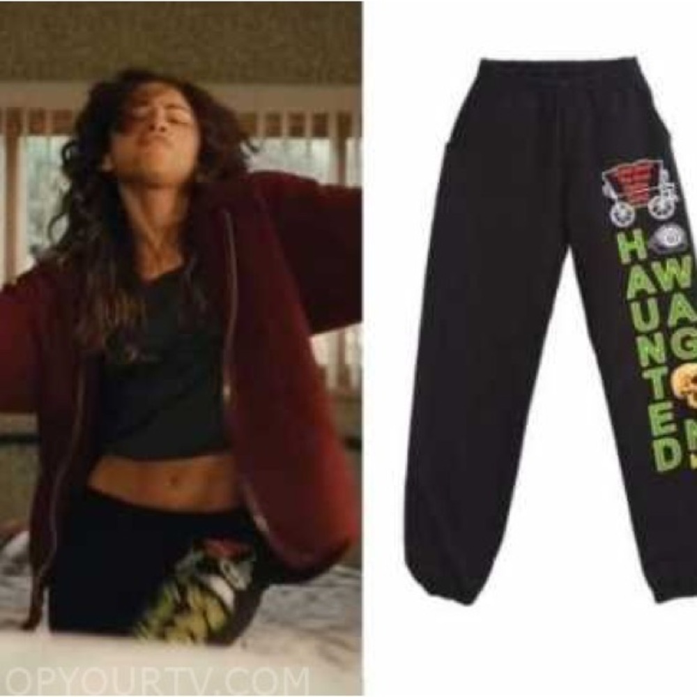 Haunted Wagon Sweatpants - (14oz Heavy Fleece) - L